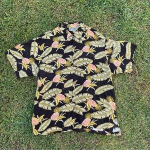 Pineapple Moon Hawaiian Tropical /Pineapples shirt Size XXL vacation luau Hawaii